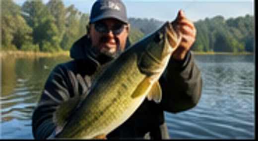 Angler with fish
